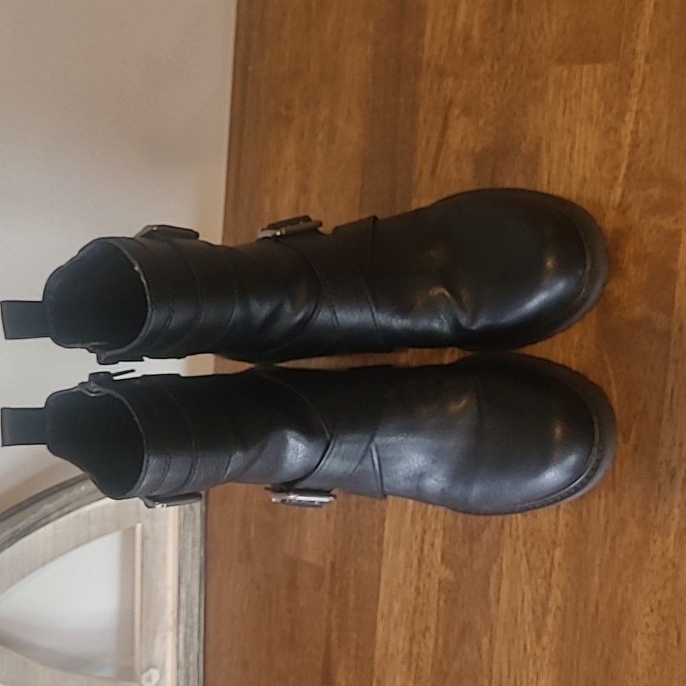 Zodiac black Gavin heeled boots - Picture 8 of 12